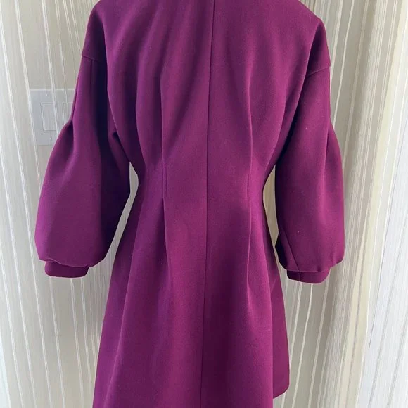 Dabuwawa Female Vintage 60/50 Era Exquisites Double Diamond Button Wool … - Picture 8 of 16